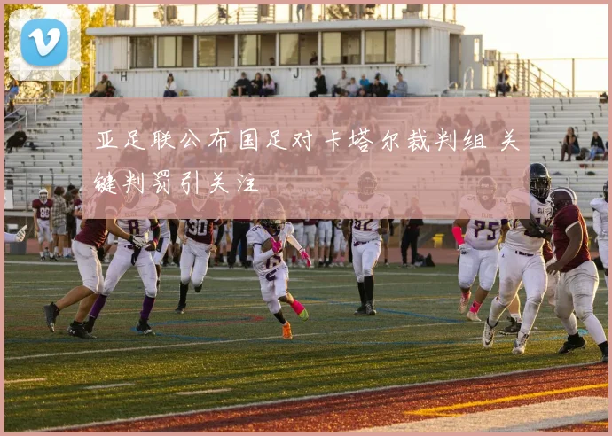 亚足联公布国足对卡塔尔裁判组 关键判罚引关注